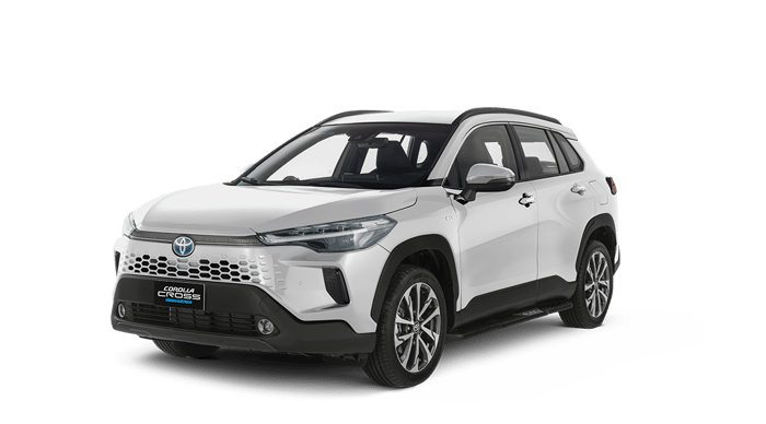 Toyota Corolla Cross blanca