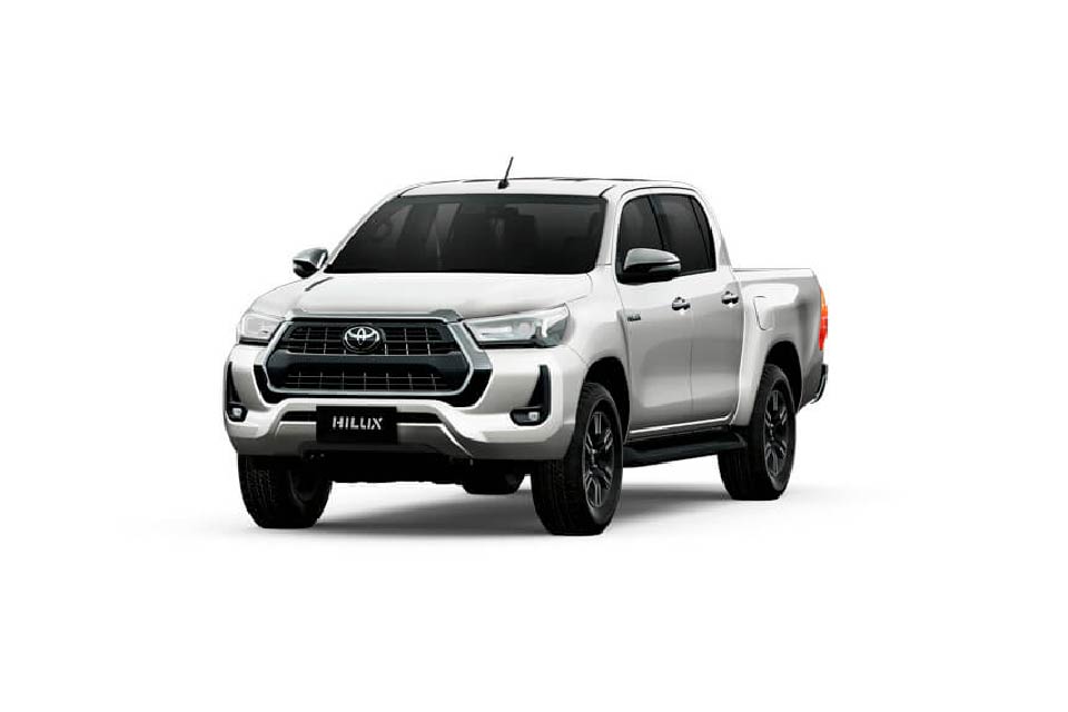 Toyota Hilux blanca